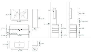 Тумба под раковину Armadi Art Vallessi 120см антрацит глянец 837-120-A glossy
